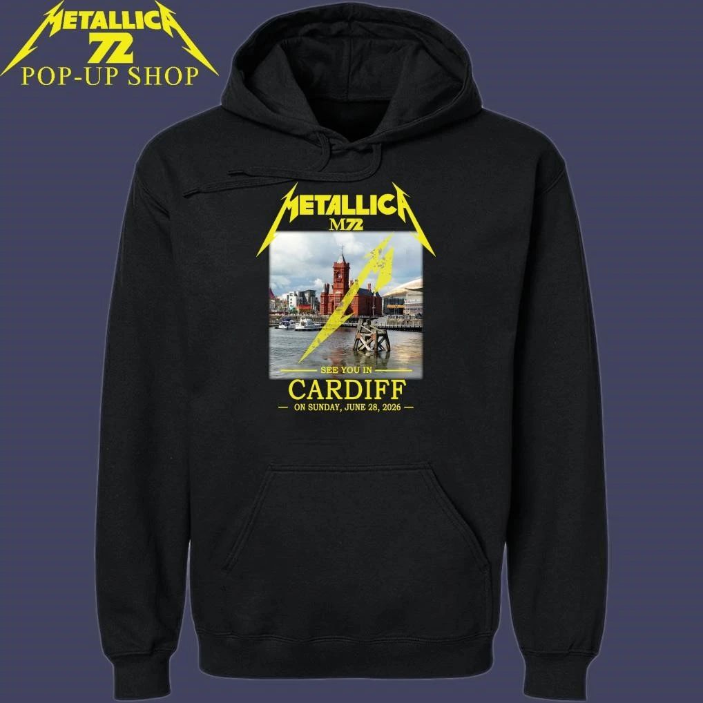 Metallica M72 See You In Cardiff On Sunday June 28, 2026 T-Shirt