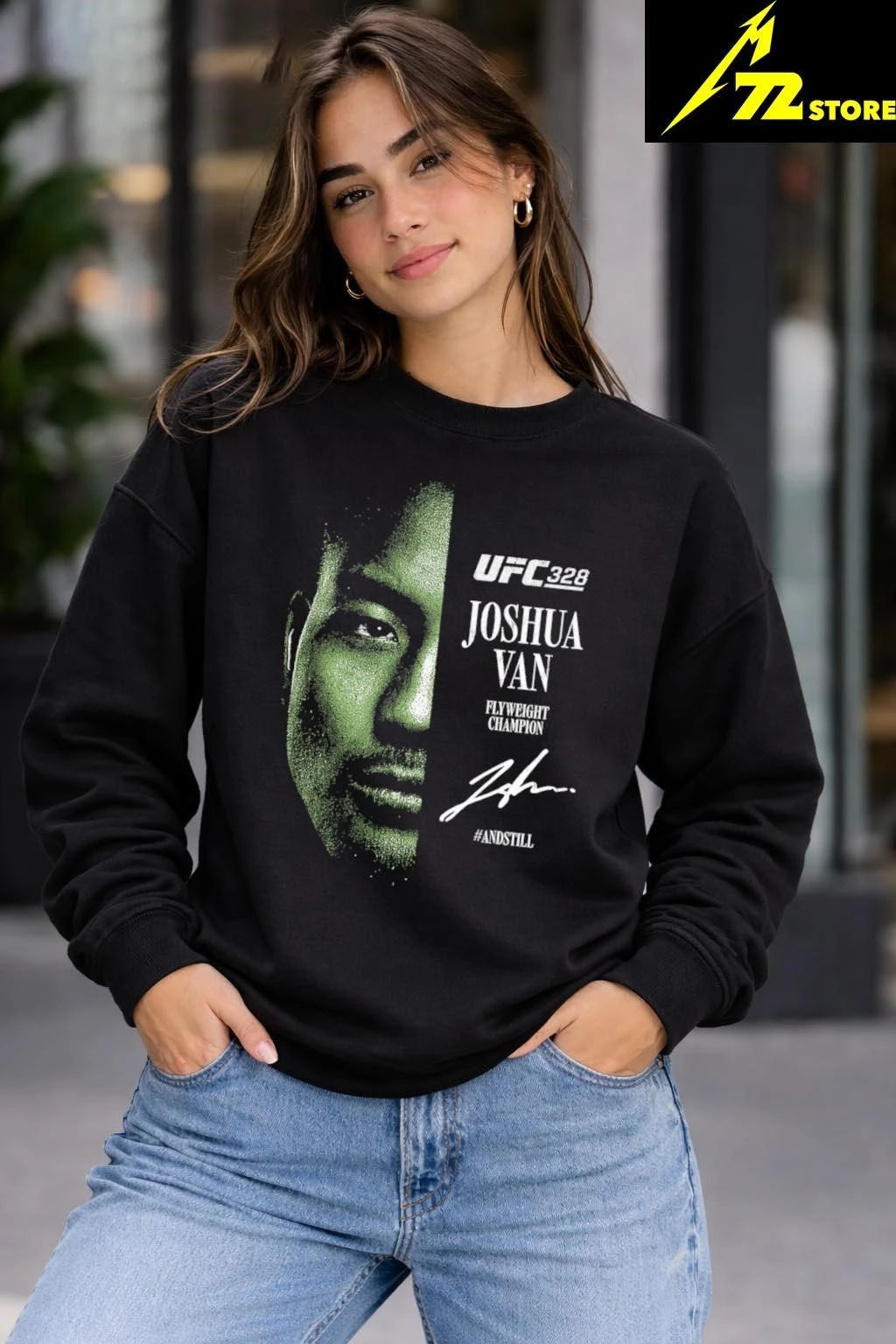 UFC 328 Joshua Van #AndStill Shirt