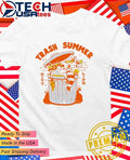 Raccoon trash summer city life shirt
