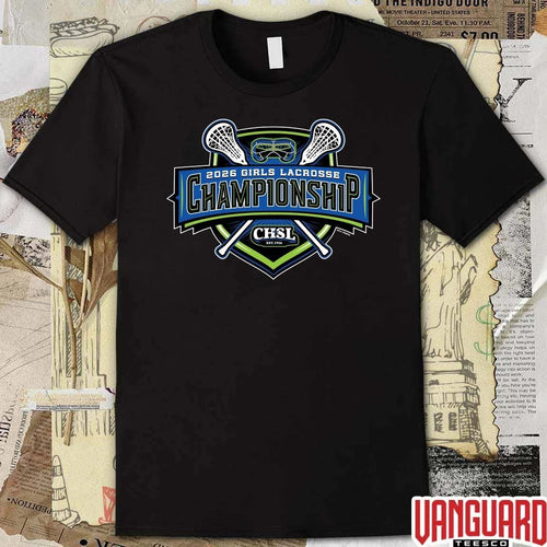 2026 CHSL Girls Lacrosse Championship Logo t-shirt