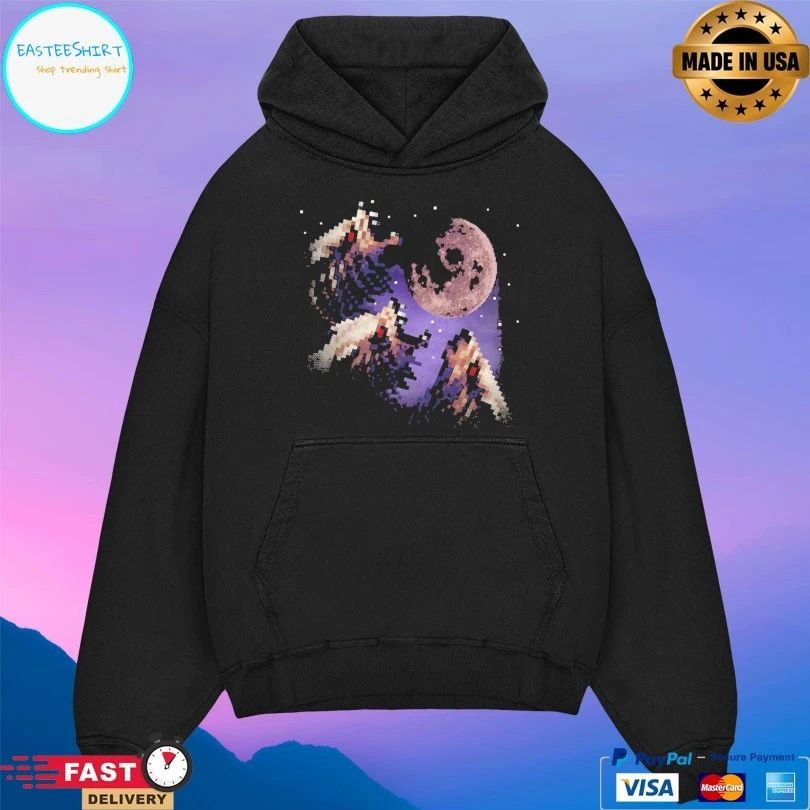 Three Warg Moon T-shirts