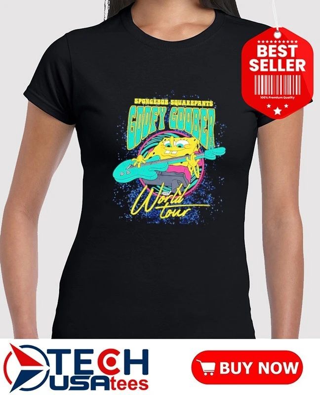 Sponge SquarePants Goofy Goober World Tour shirt