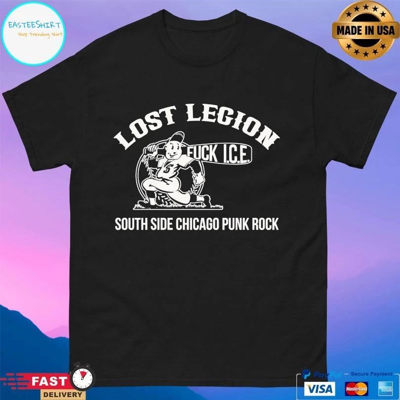 Lost Legion Fuck Ice South Side Chicago Punk Rock T-shirts