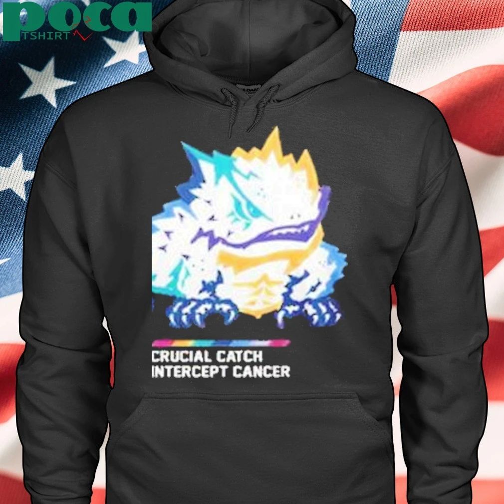 TCU Horned Frogs x Crucial Catch Intercept Cancer 2025 T-Shirt