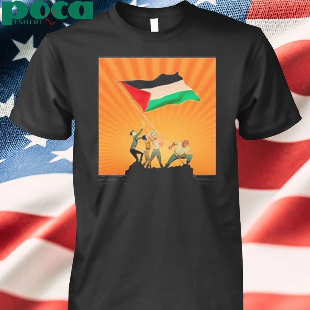 Gorillaz Palestine Shirt