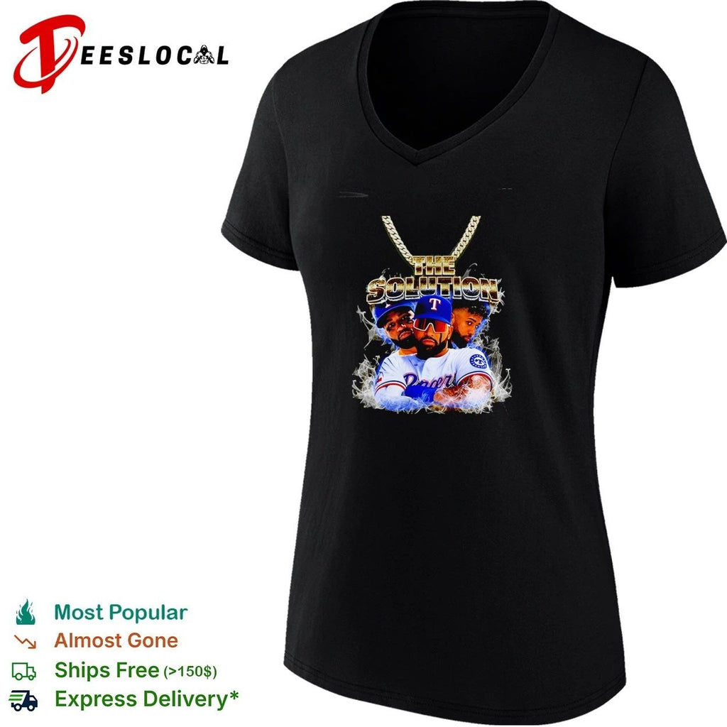 Ezequiel Duran The Solution Texas Rangers T-shirt