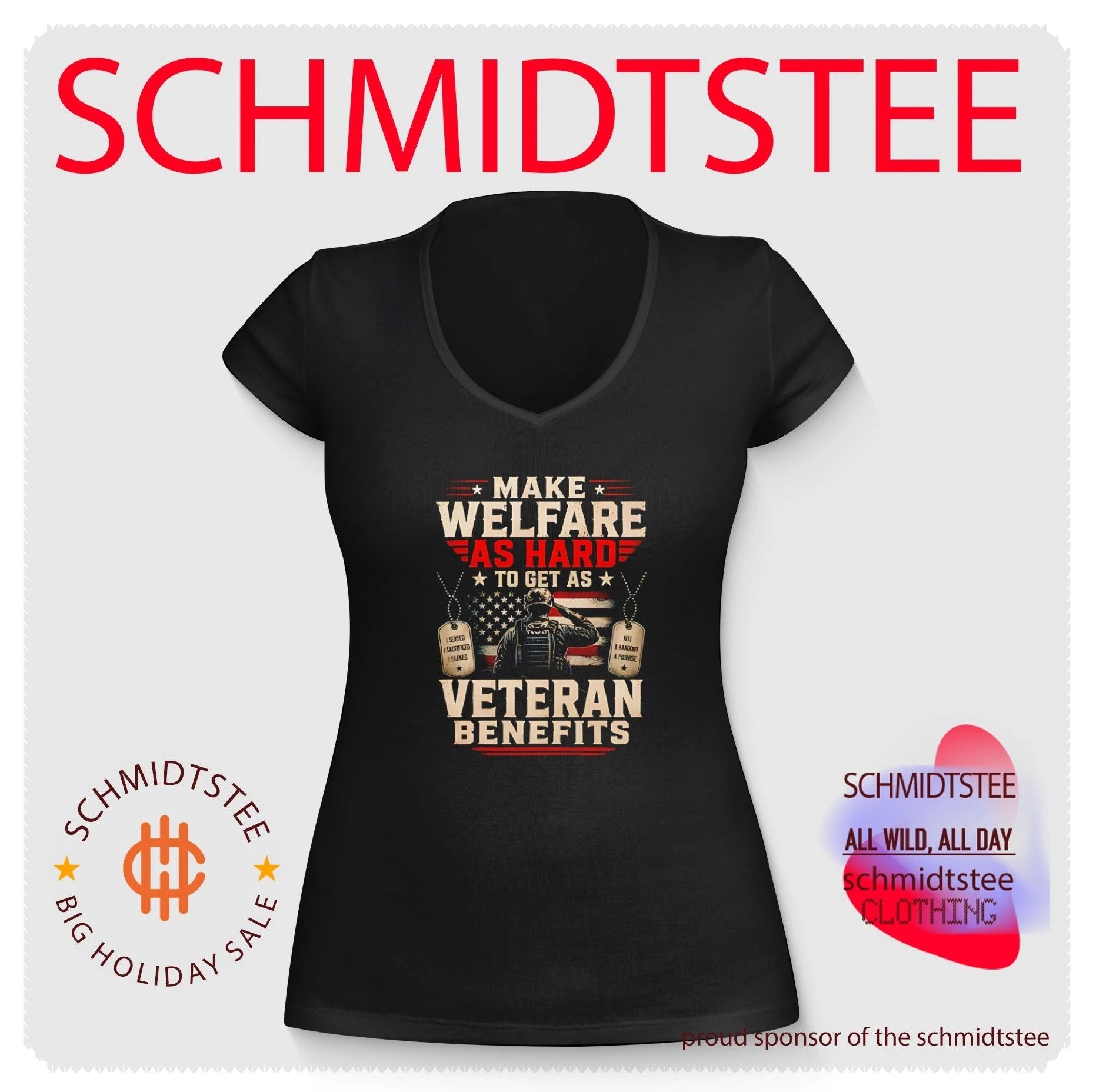 Make welfare as hard to get as veteran benefits patriotic military sacrifice shirt