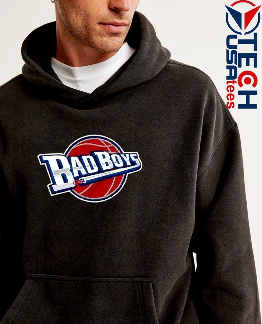 Bad Boys Detroit Pistons Basketball logo shirt