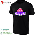 Dapper Ballerz pixel art gaming basketball T-shirt