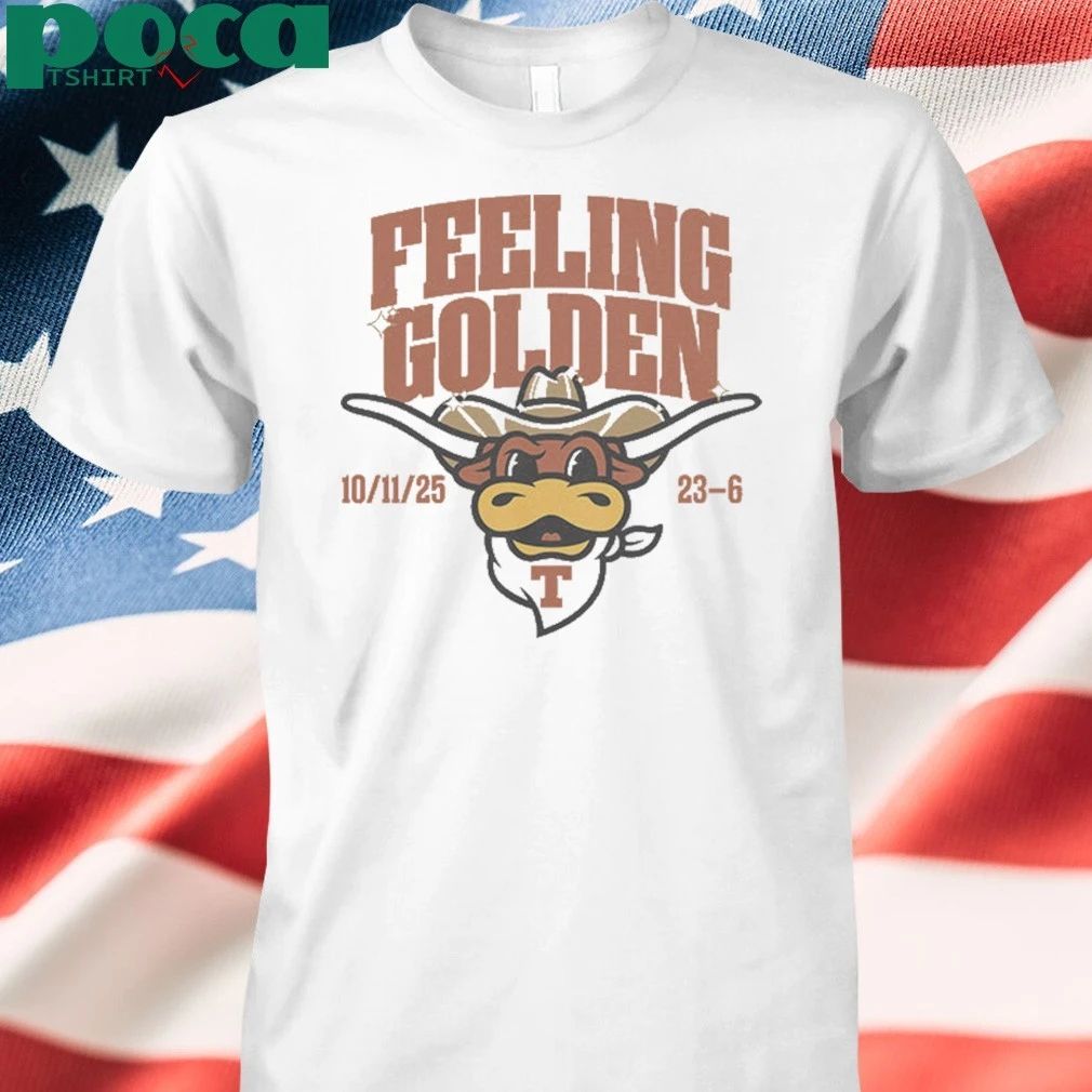 Texas Football Feeling Golden Shirt