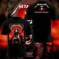 Metallica M72 World Tour 2026 Principality Stadium Cardiff Wales Limited Edition Pop-Up Shop Peter Diamond Art T-Shirt