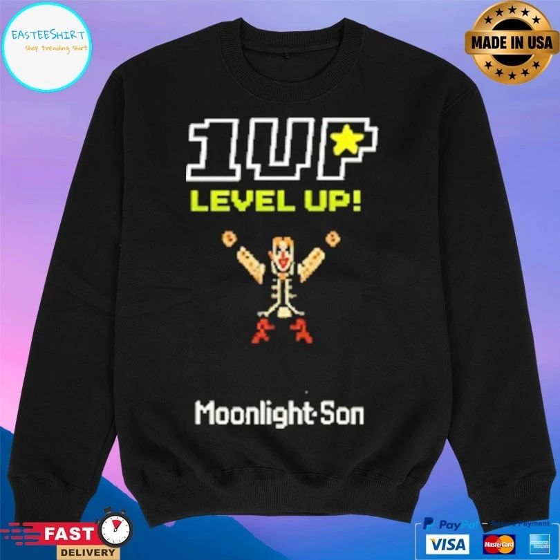 1up Wrestling Level Up The Moonlight Son Mike Skyros T-shirts