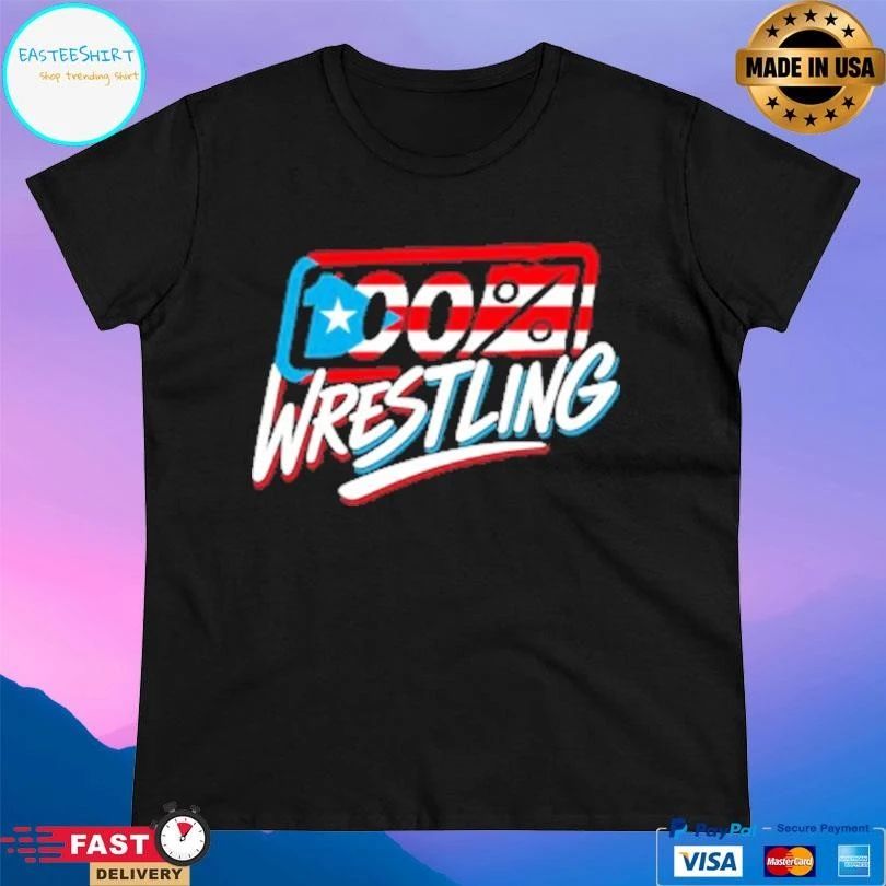 100% Wrestling Pr Edition T-shirts