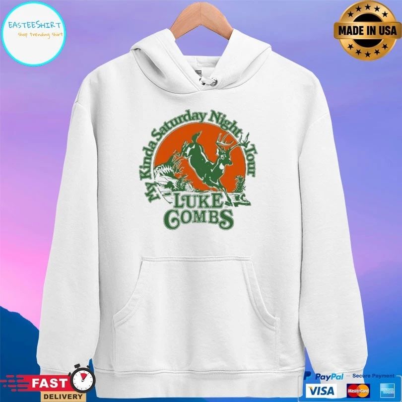 Luke Combs My Kinda Saturday Night Tour 2026 Deer T-shirt