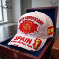 Spain National Football Team 106th Anniversary White Cap