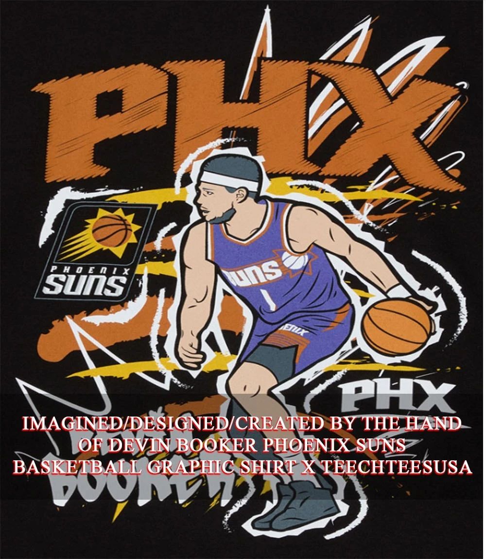Devin Booker Phoenix Suns Basketball graphic shirt