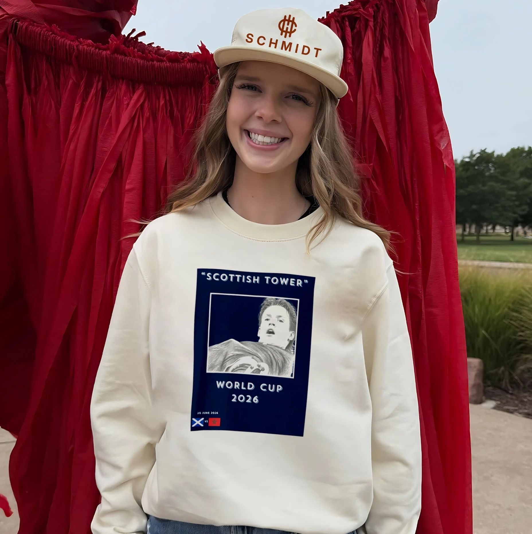 Scottish Tower World Cup 2026 Scotland vs Morocco shirt