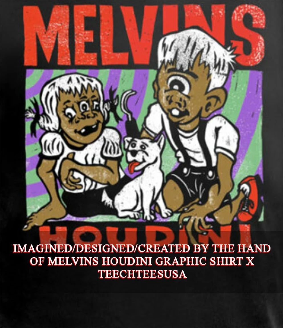 Melvins Houdini graphic shirt