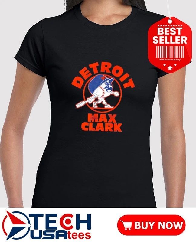 Max Clark Detroit Tigers Baseball Buddies shirt