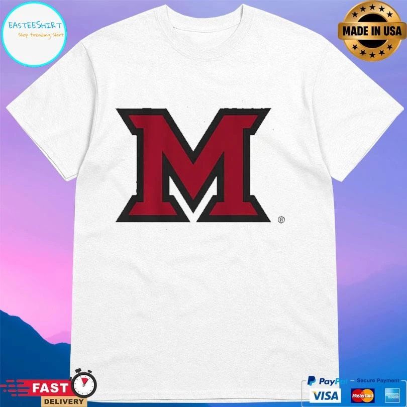 Miami Oh Redhawks Basketball Primary Logo T-shirts