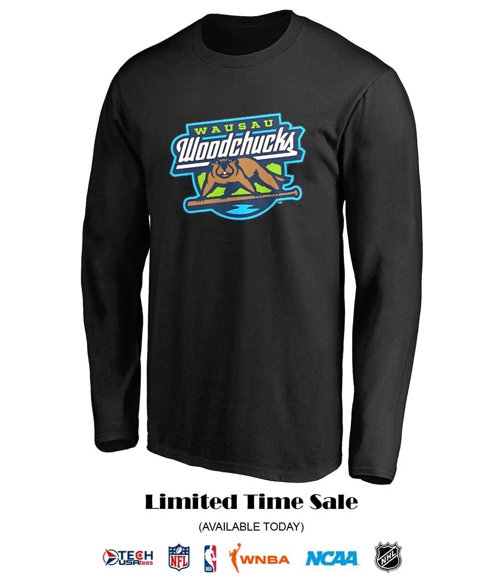 Wausau Woodchucks logo shirt