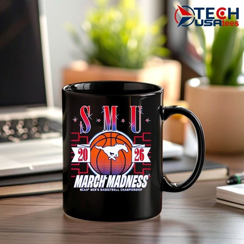 SMU Mustangs March Madness 2026 NCAA Men’s Basketball Championship shirt