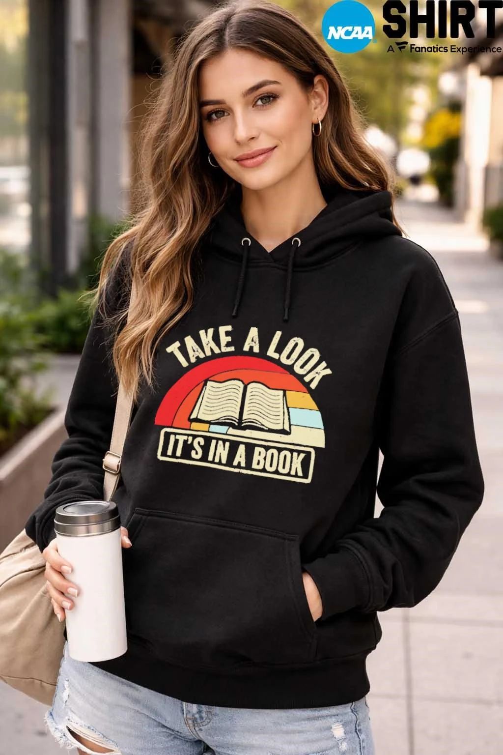 Take a look it’s in a book vintage shirt