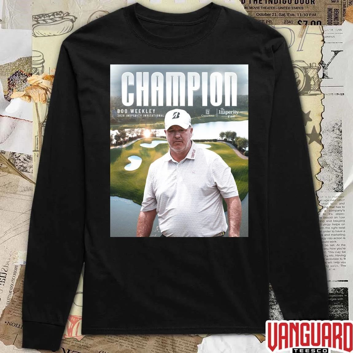 Boo Weekley 2026 Insperity Invitational Champion The Insperity PGA Tour Poster t-shirt