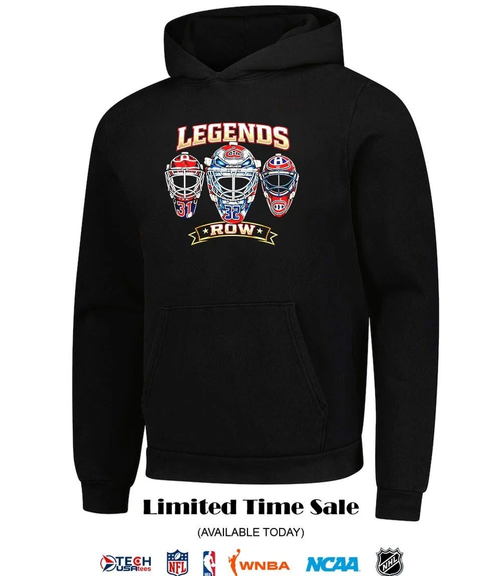 Legends Row hockey helmet shirt