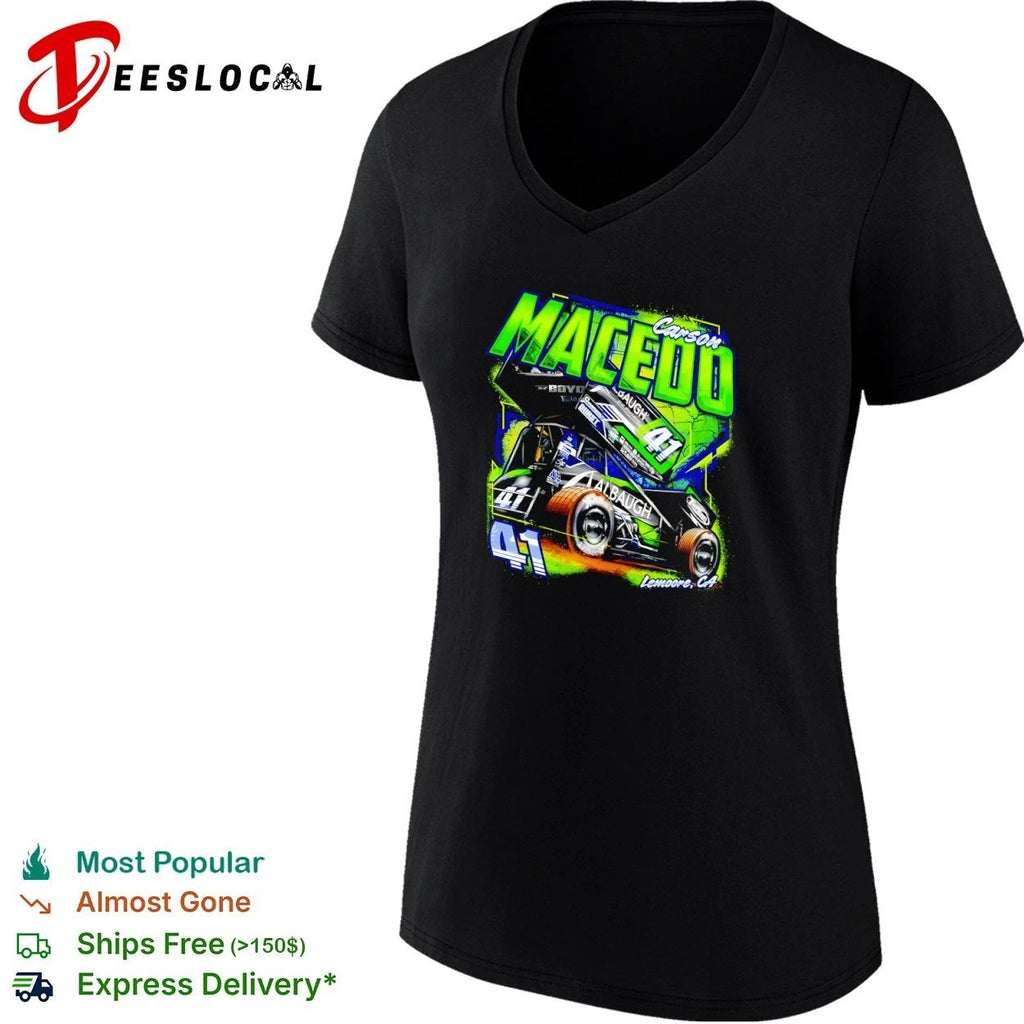 Carson Macedo 41 Albaugh Sprint Car Lemoore CA T-shirt