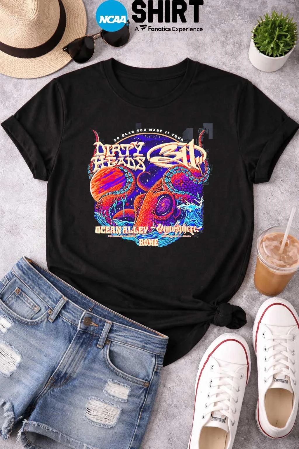 Dirty Heads With 311 Ocean Alley Atmosphere And ROME So Glad You Made It Tour North America 2026 Schedule Dates T-Shirt