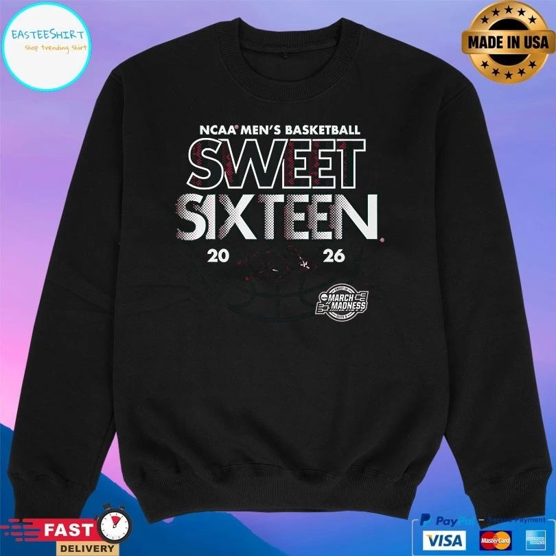 Arkansas Razorbacks NCAA Men’s Basketball Sweet Sixteen March Madness 2026 T-shirts