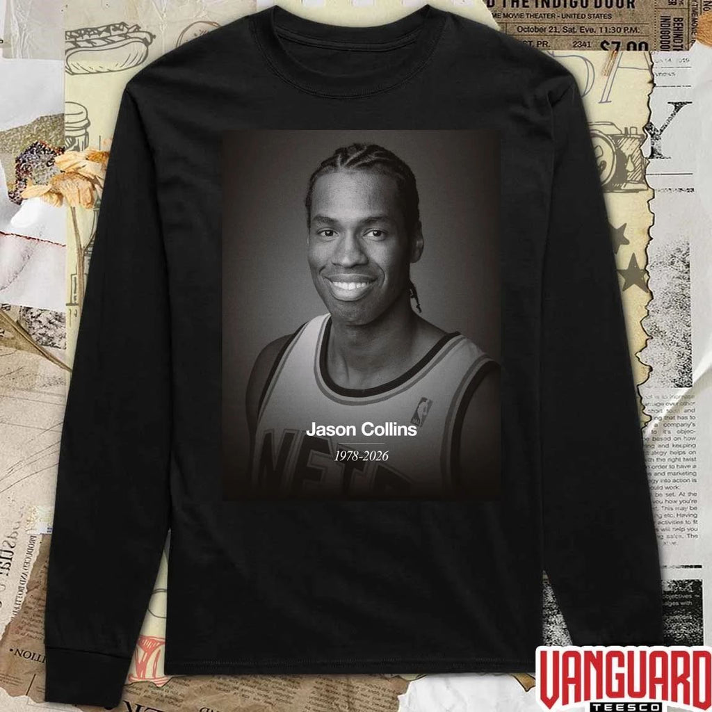 Jason Collins 1978 – 2026 Brooklyn Nets Poster t-shirt