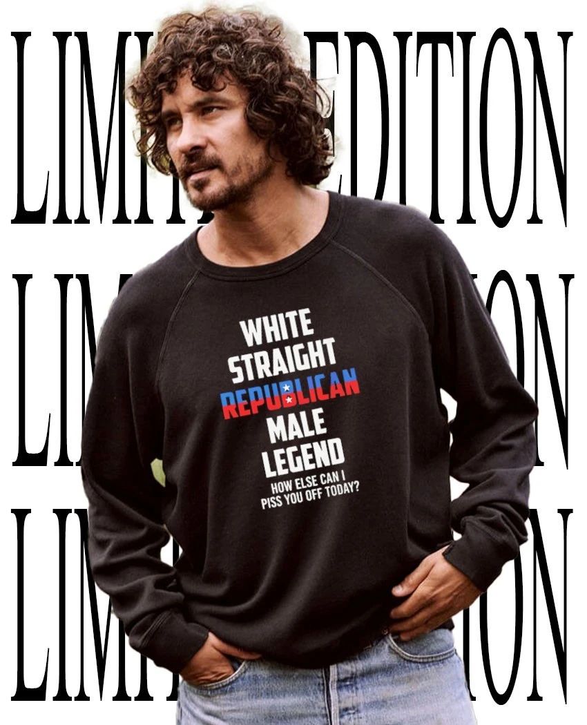 White straight republican male legend shirt