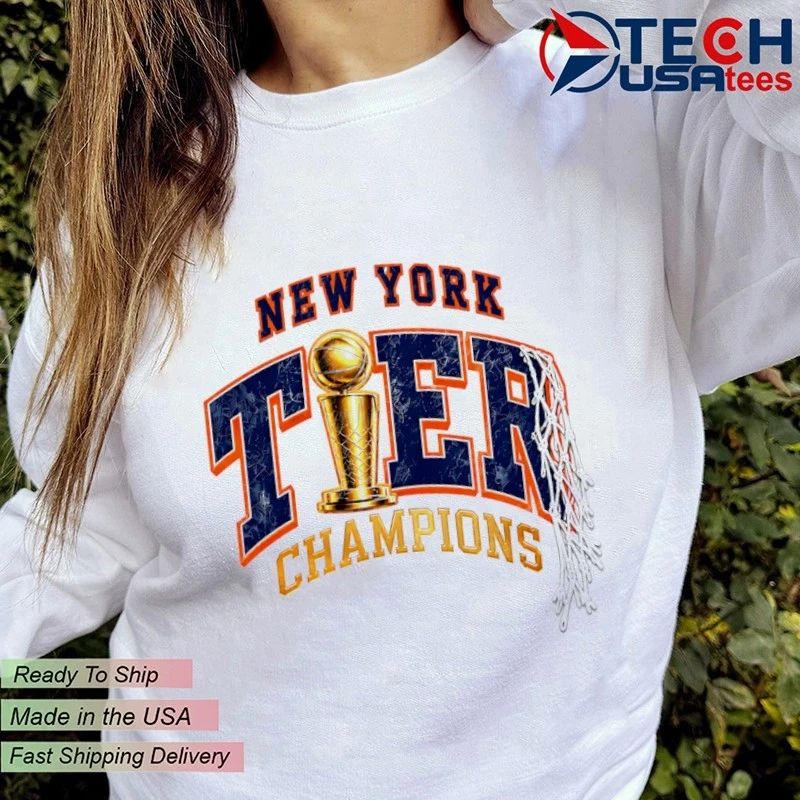 New York Tier Champions 2026 Knicks shirt