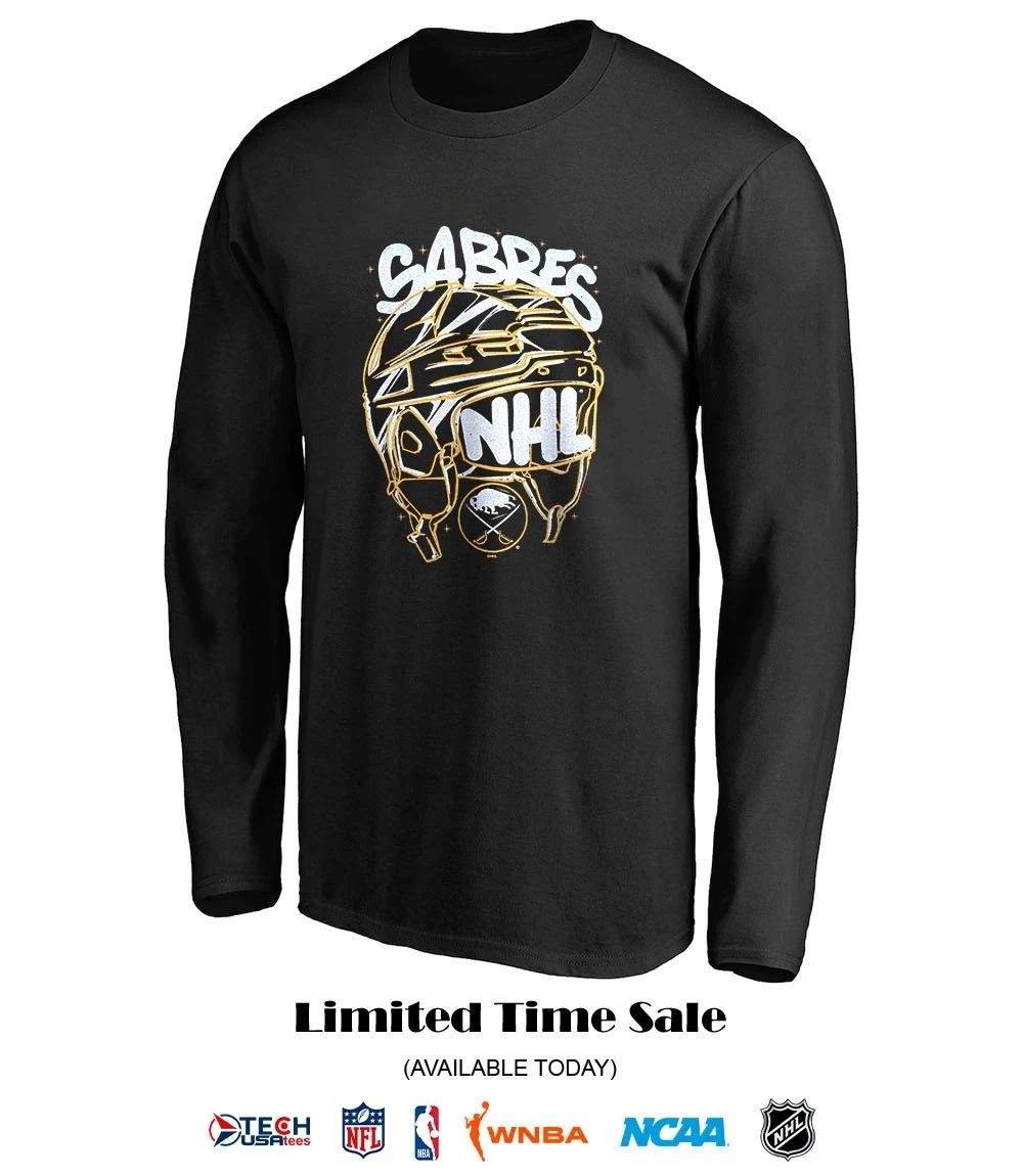 Buffalo Sabres Hockey 2026 NHL helmet shirt