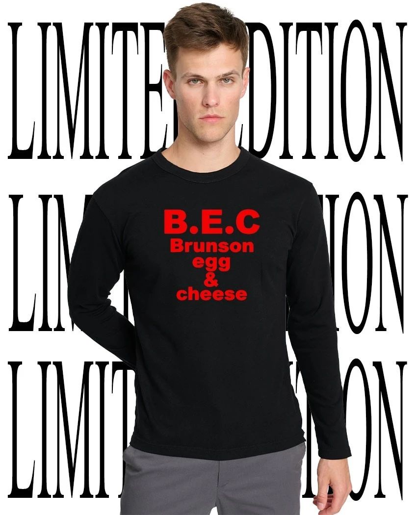 B.E.C Brunson egg and cheese shirt