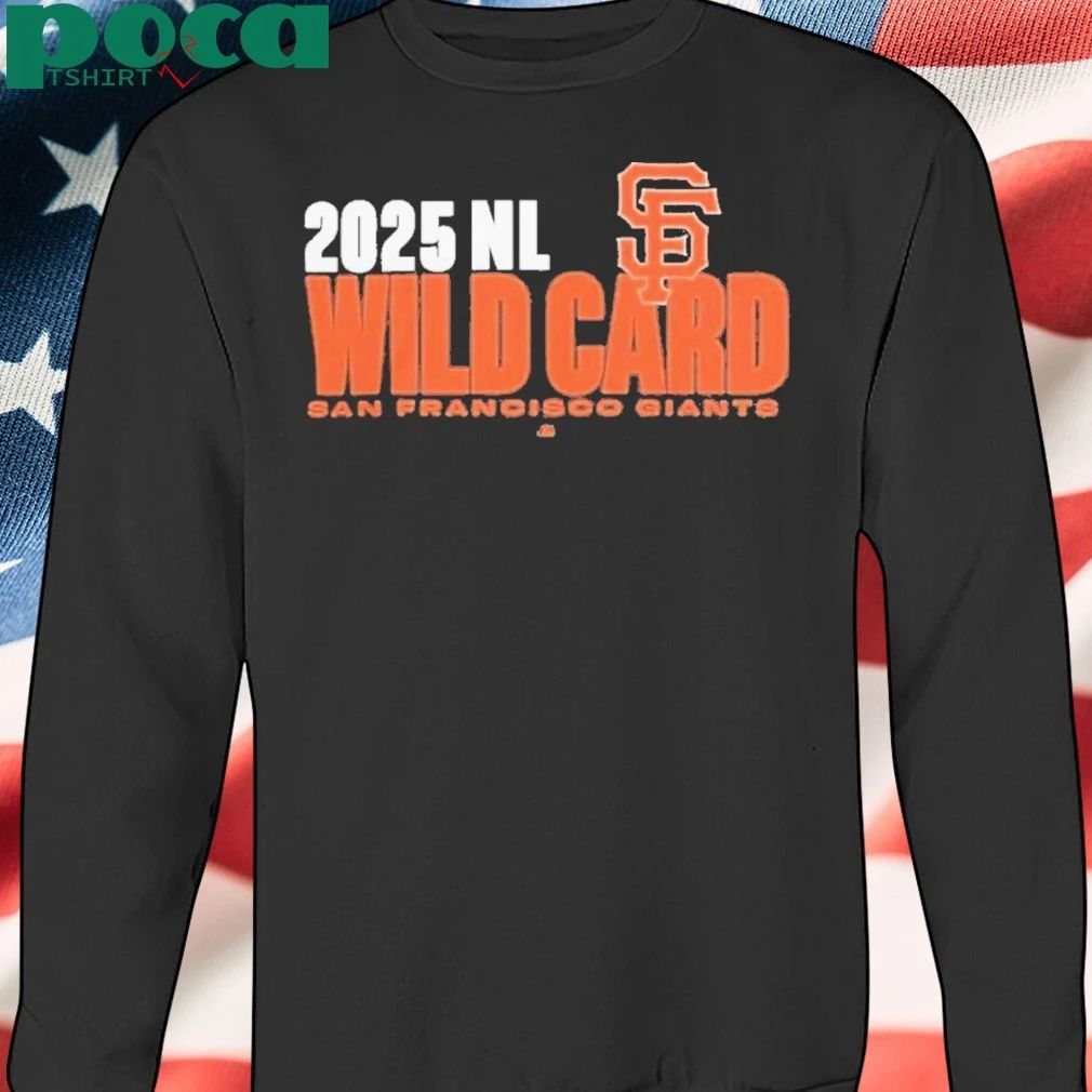 San Francisco Giants 2025 Mlb Playoffs National League Wild Card Shirt