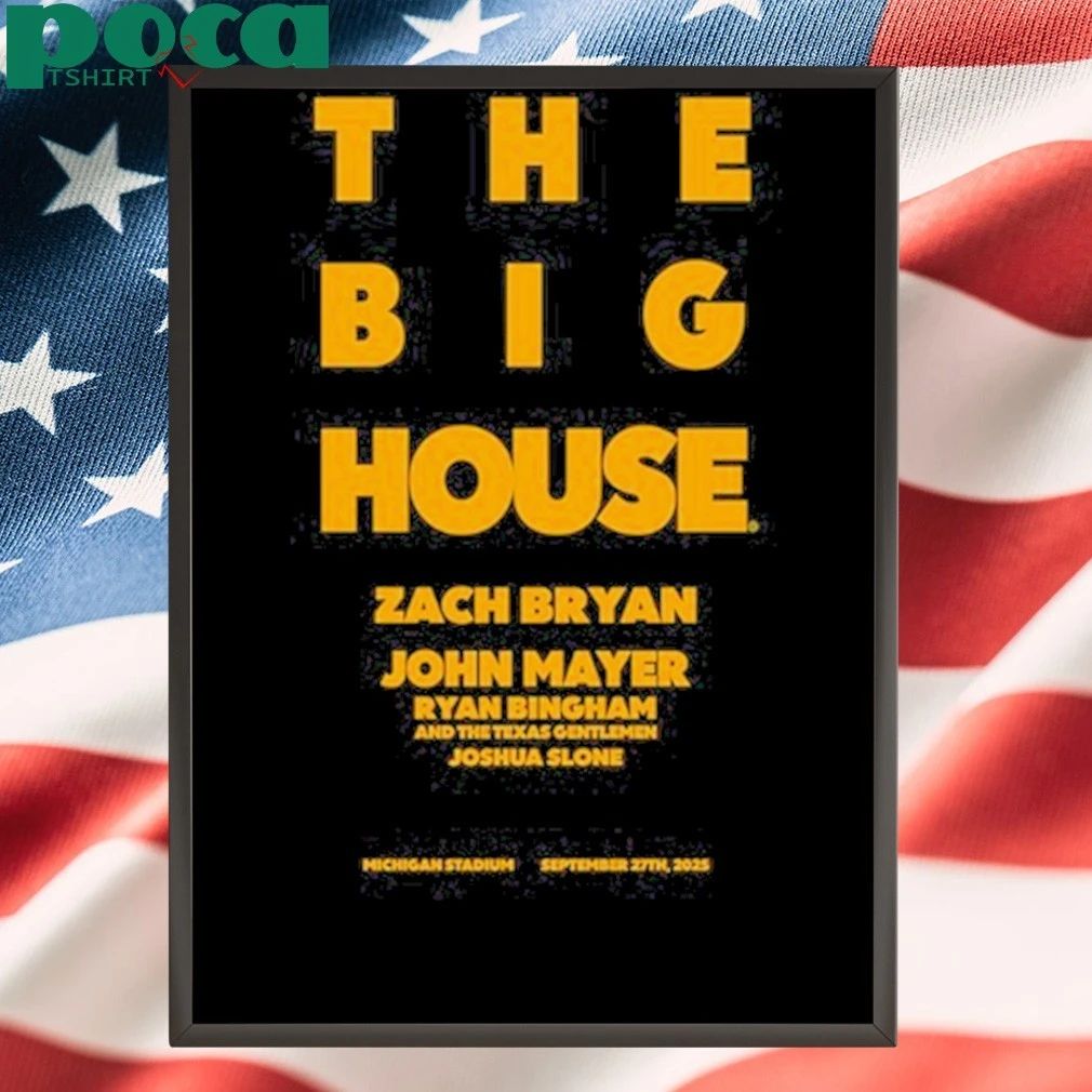 Zach Bryan Big House 2025 Shirt