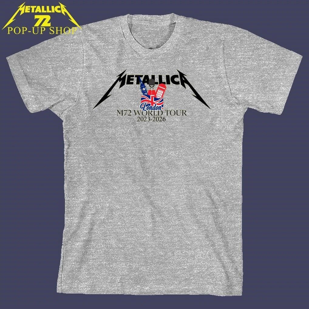 Metallica M72 London England World Tour 2023-2026 T-Shirt