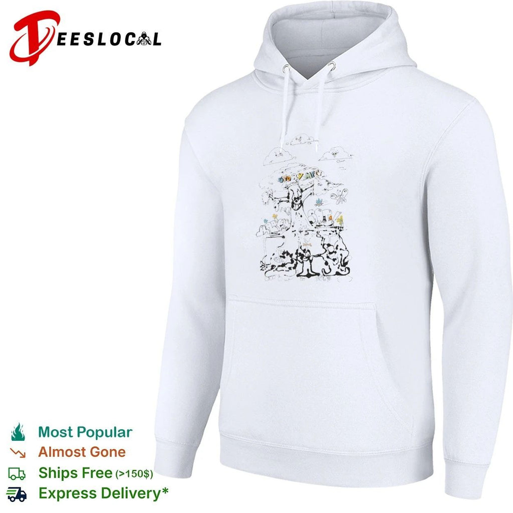 Story Mfg Happy Soil Tree Embroidered T-shirt