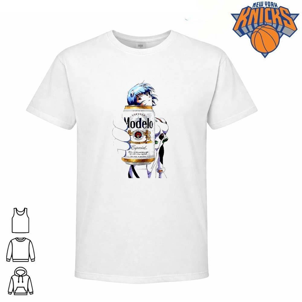 Rei Ayanami Holding Modelo Beer Can Neon Genesis Evangelion shirt
