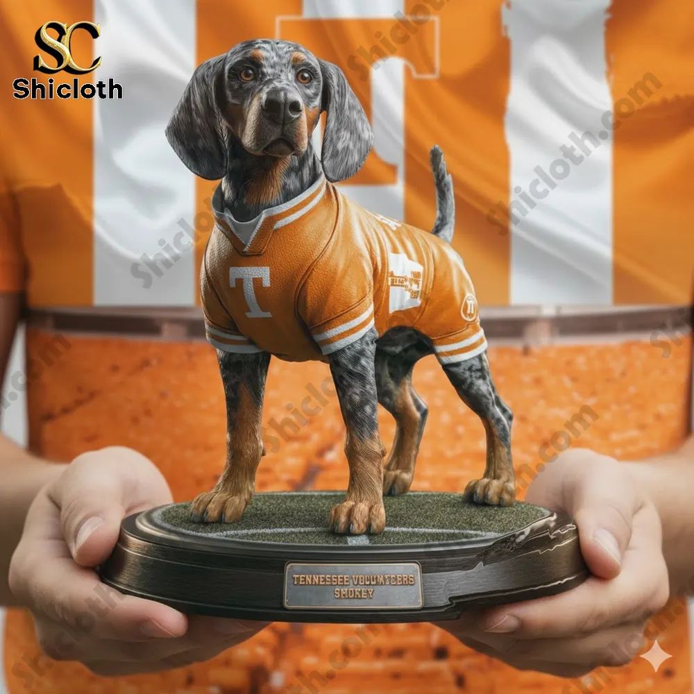 Tennessee Volunteers Smokey Mascot Figure Pop Doll