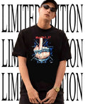 What the fck hand skull shirt