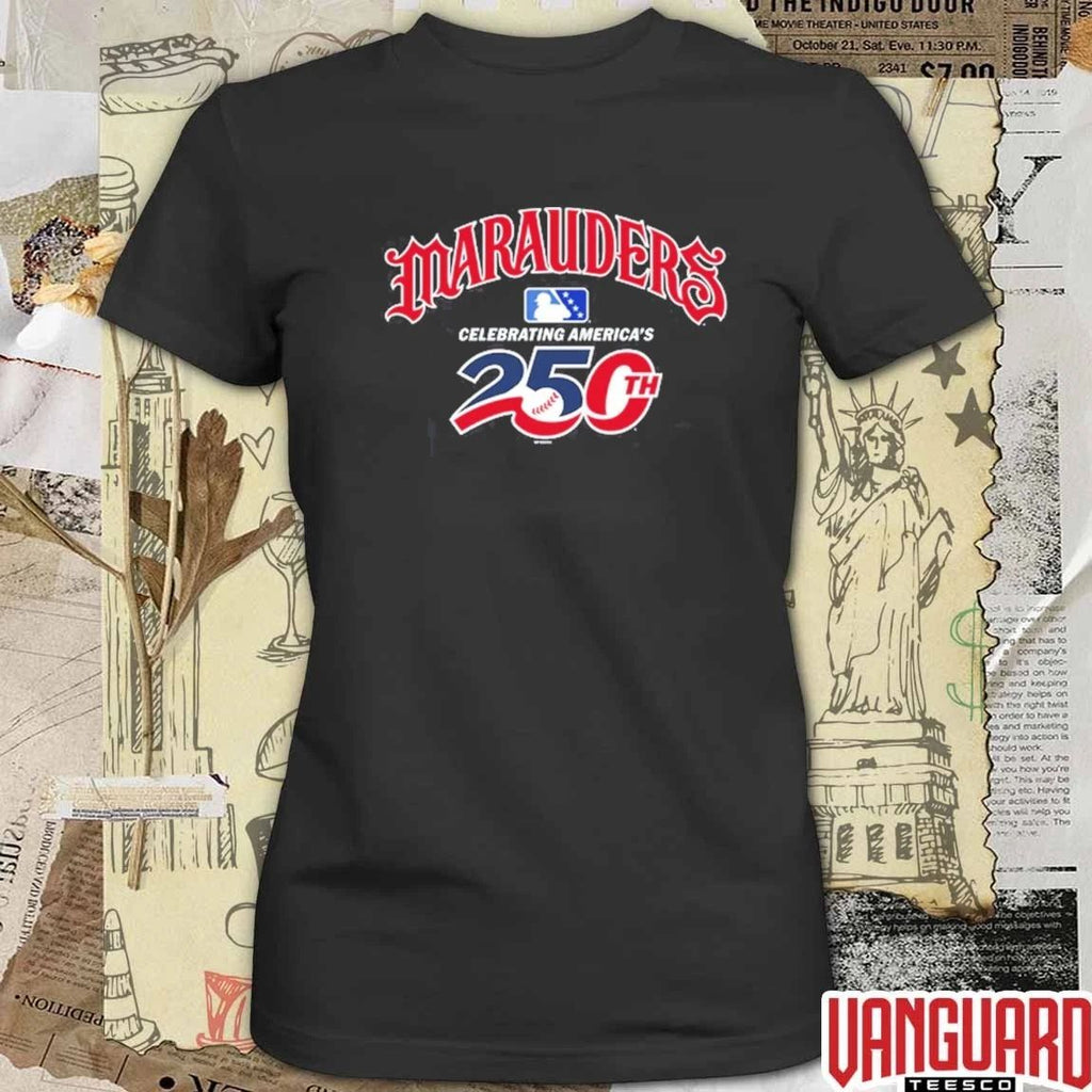 Home Jersey Marauders MiLB Celebrating America’s 250th t-shirt