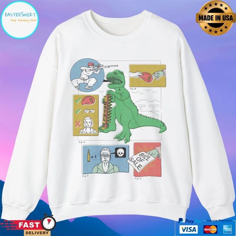 Wasteland Love Story Dinosaur T-shirt