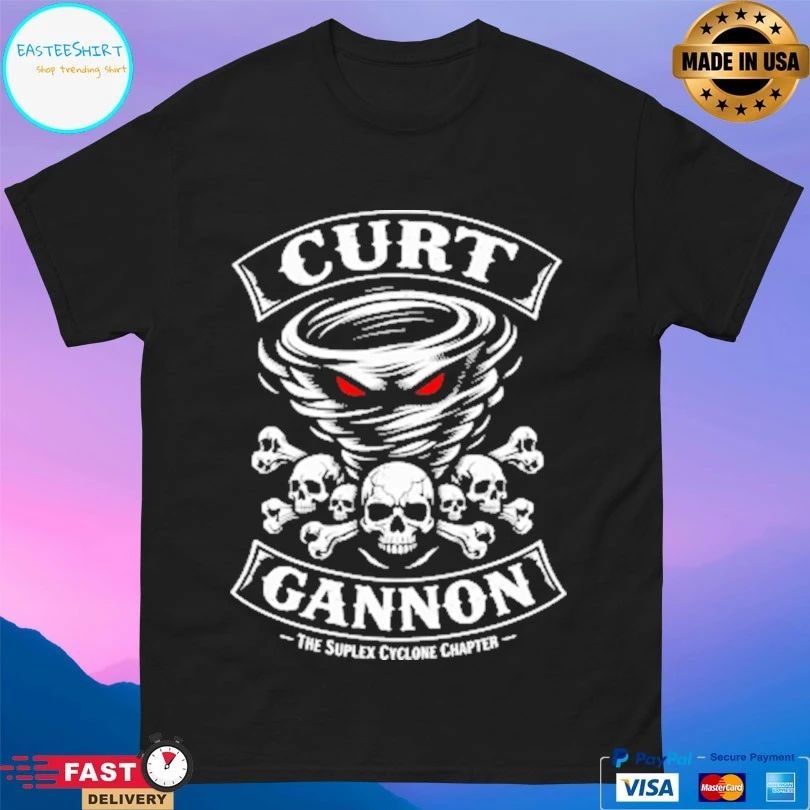 Curt Gannon The Suplex Cyclone Chapter T-shirts