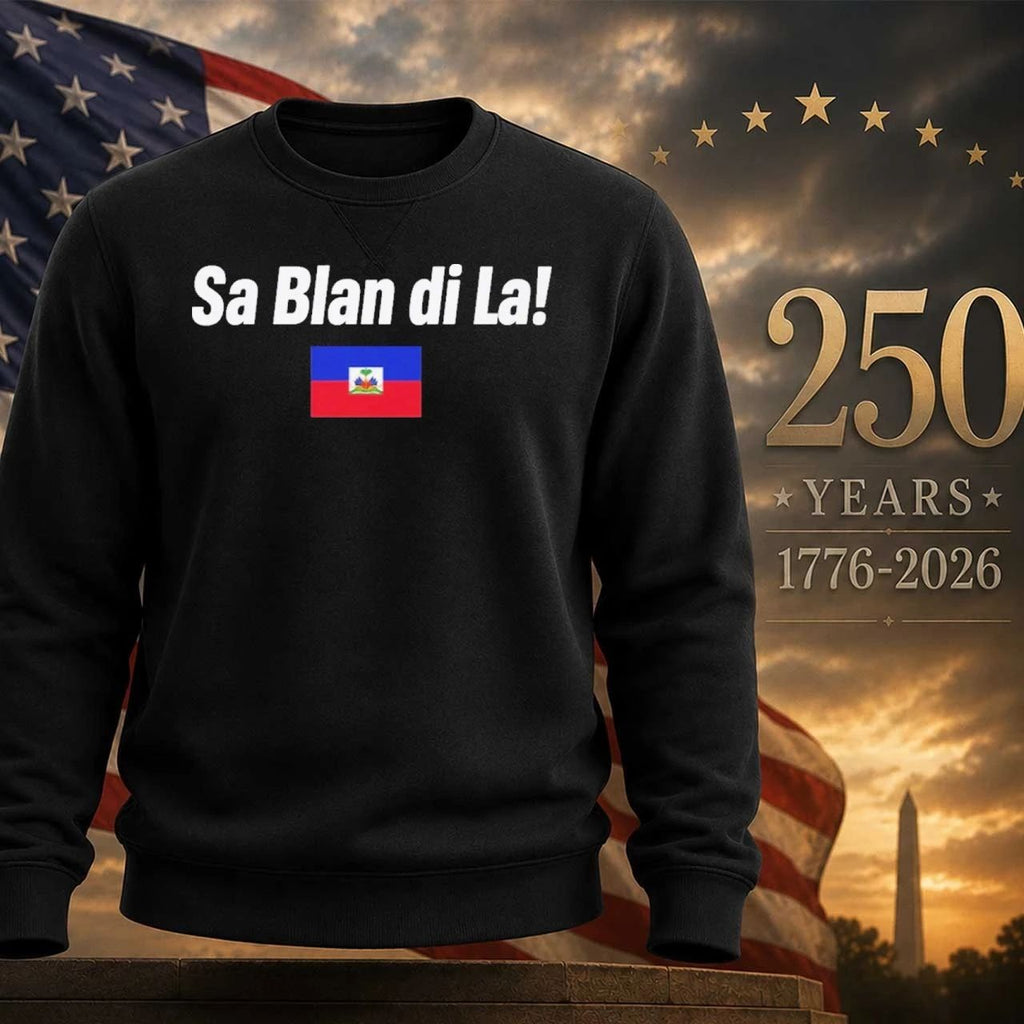 Haitian Sa Blan Di La Shirt