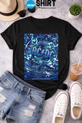 ACDC PWR Up Buenos Aires Argentina 2026 Venue Poster At Estadio River Plate On March 23 2026 T-Shirt