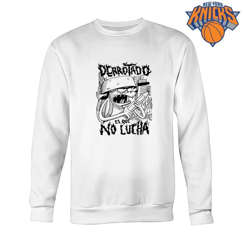 Derrotado El Que No Lucha Cartoon Character Flame Shirt
